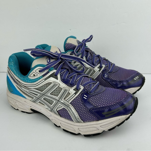 Asics Gel-Contend Women’s Running Shoes - T2N8N Purple/Blue - Size 7.5 7 1/2 - Picture 6 of 8